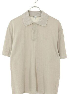 Loewe Double L Embroidery Short Sleeve Polo